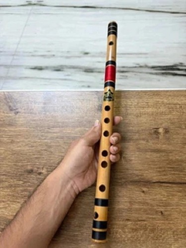 Bamboo flute natural - flute, c